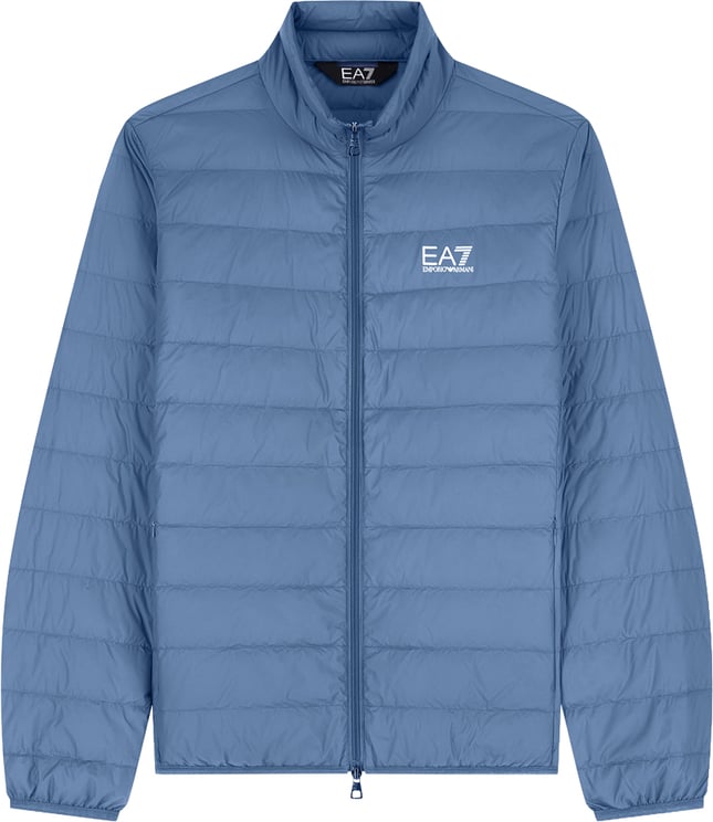 EA7 Coats Blue Horizon