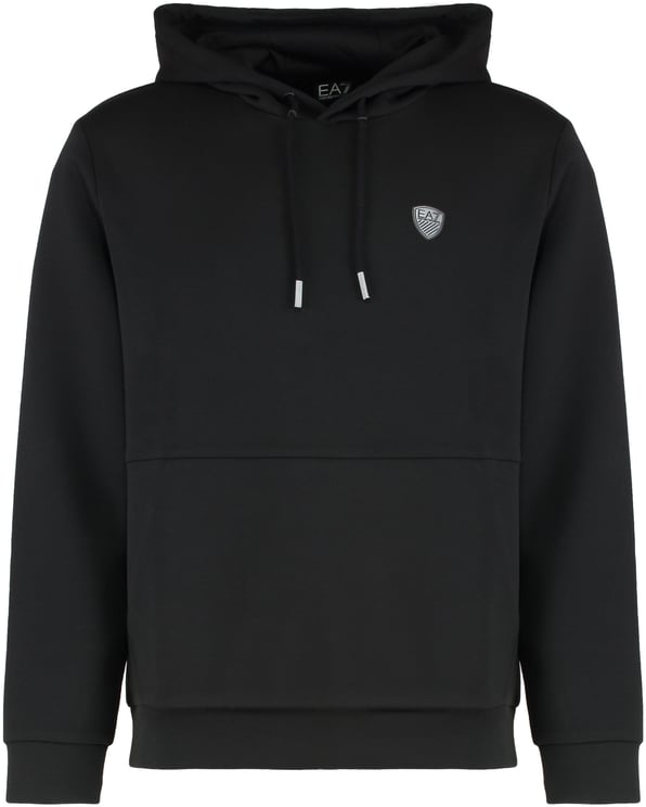 EA7 Technical fabric hoodie