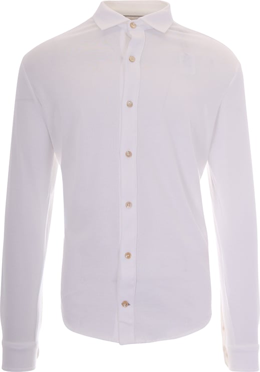 Eleventy Eleventy White Jersey Shirt