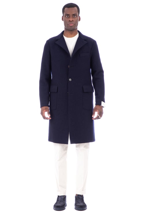 Eleventy Single-Breasted Wool Coat