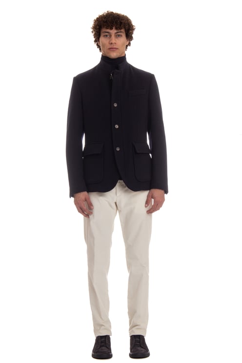 Eleventy Double Wool Outerwear Jacket