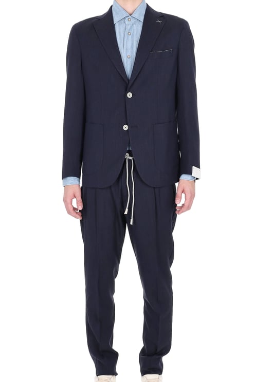Eleventy Summertime Loro Piana Wool-Silk-Linen Suit