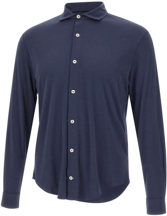 Eleventy Shirts Blue