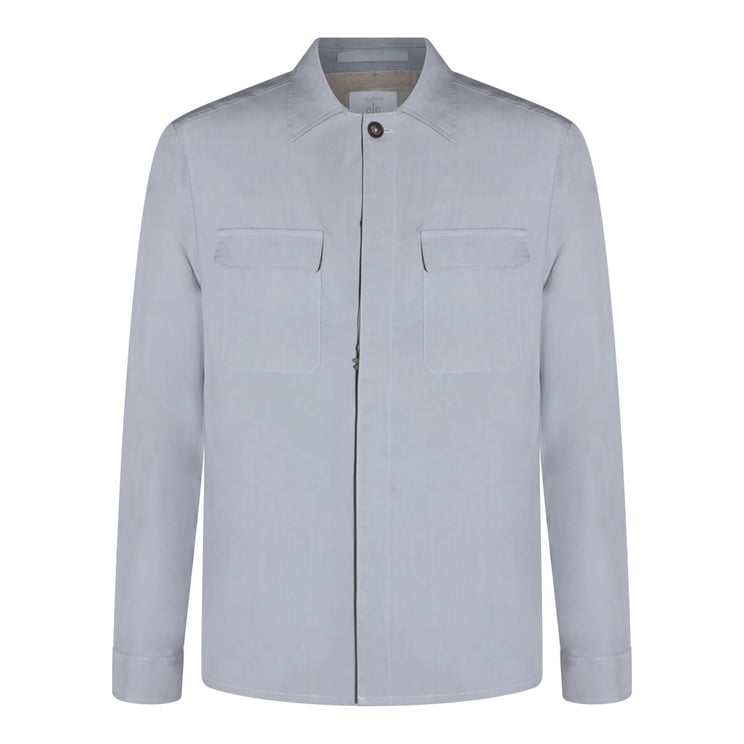 Eleventy Structured Jacket with Front Zipper Closure