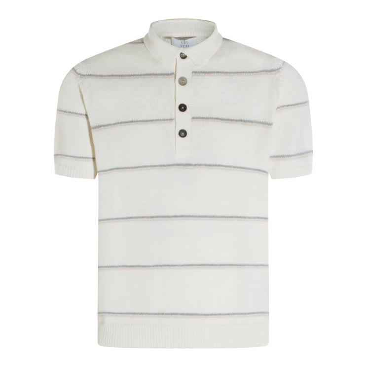 Eleventy Short-Sleeve Polo Shirt with Textured Knit and Refined Details