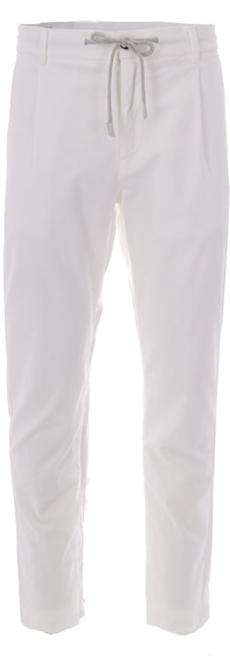 Eleventy Trousers Bianco
