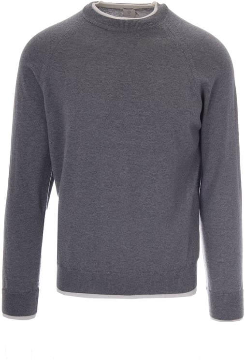 Eleventy Sweaters Grigio Chiaro,Avorio