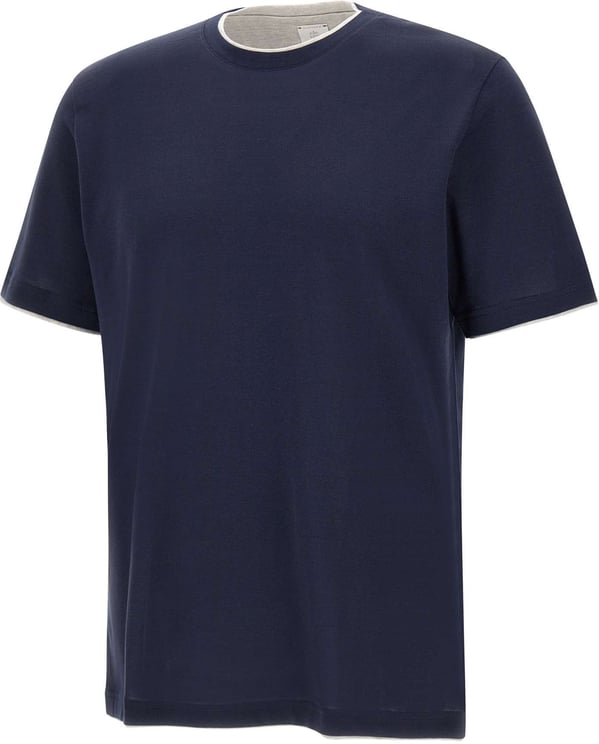 Eleventy T-Shirts And Polos Blue