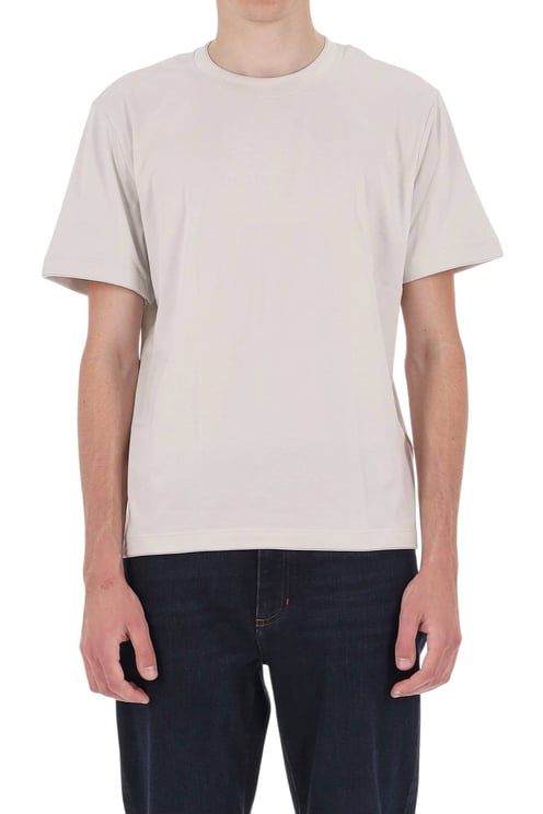 Eleventy Relaxed Fit Crew Neck T-Shirt with Clean Stitching