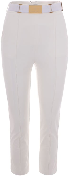 Elisabetta Franchi Trousers Avorio