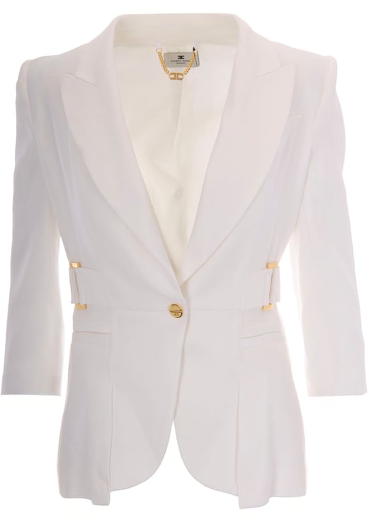 Elisabetta Franchi Jackets Avorio