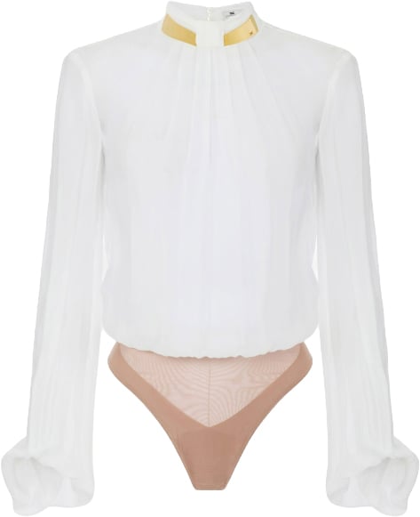 Elisabetta Franchi Top Avorio