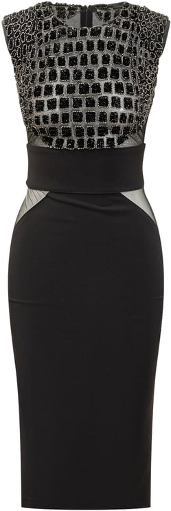 Elisabetta Franchi Abito midi Elisabetta Franchi nero
