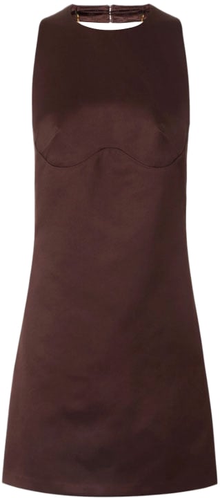 Elisabetta Franchi Dresses Brown