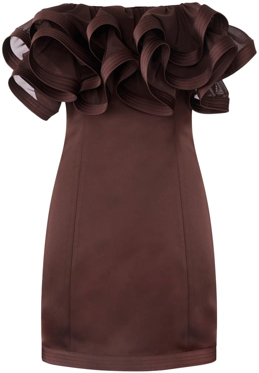 Elisabetta Franchi Dresses Brown