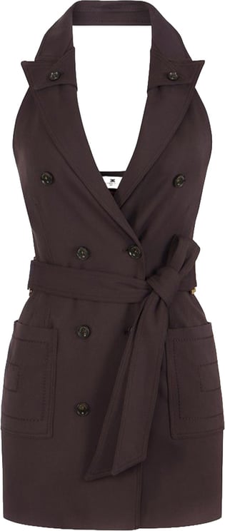 Elisabetta Franchi Dresses Brown