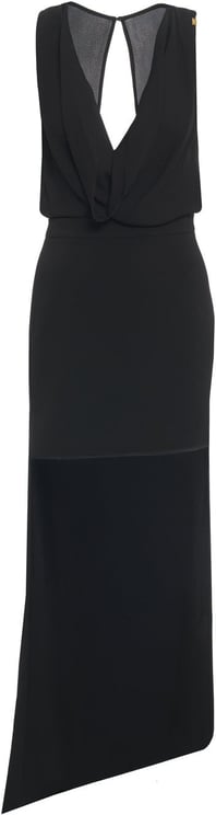 Elisabetta Franchi Georgette maxi dress