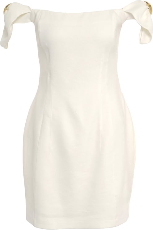 Elisabetta Franchi Linen blend mini dress