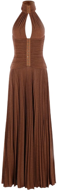 Elisabetta Franchi Dresses Brown
