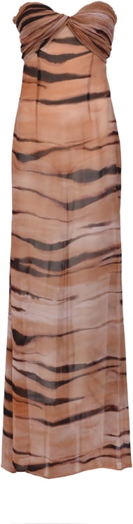 Elisabetta Franchi Dresses Camel