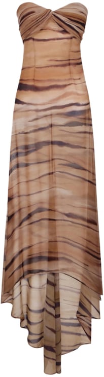 Elisabetta Franchi Dresses Camel