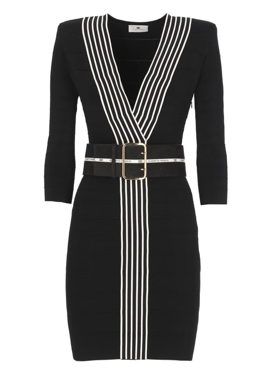 Elisabetta Franchi Dresses Black