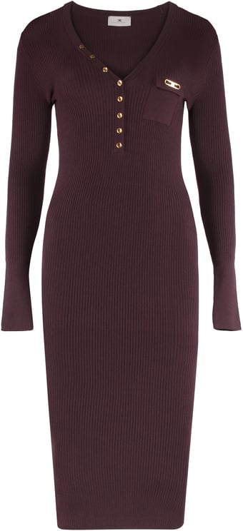 Elisabetta Franchi I live in ribbed knit.