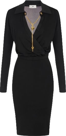Elisabetta Franchi Dresses Nero