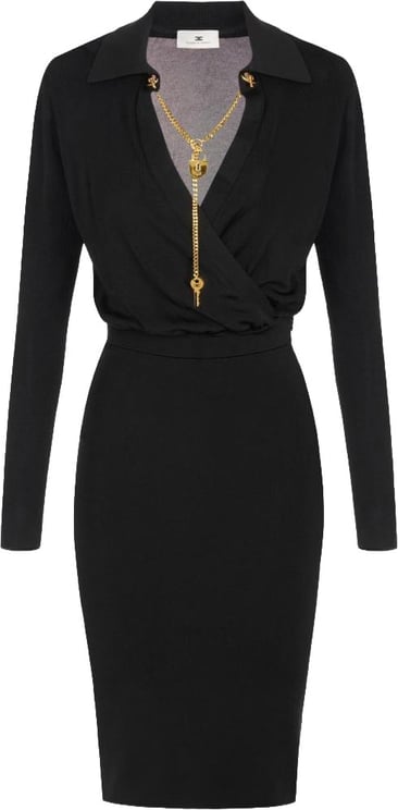 Elisabetta Franchi Dresses Black