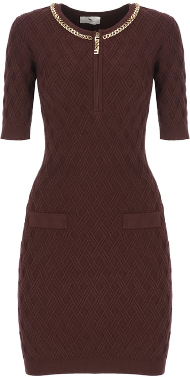 Elisabetta Franchi Dresses Bordeaux