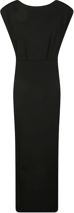 Elisabetta Franchi Red Carpet Long Dress Black