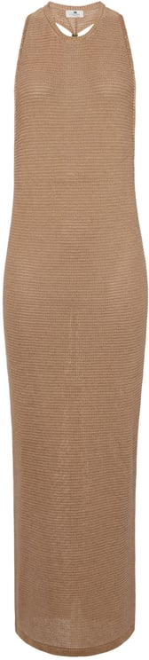Elisabetta Franchi Dresses Camel