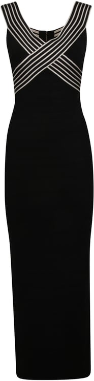 Elisabetta Franchi Sleeveless Dress Black