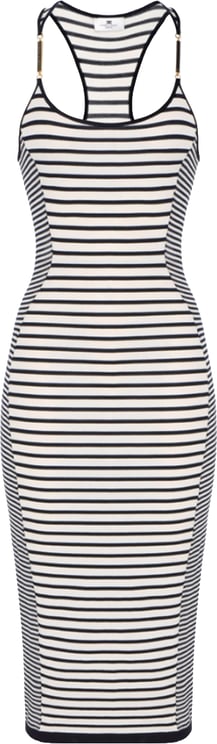 Elisabetta Franchi Dresses Nero/Burro