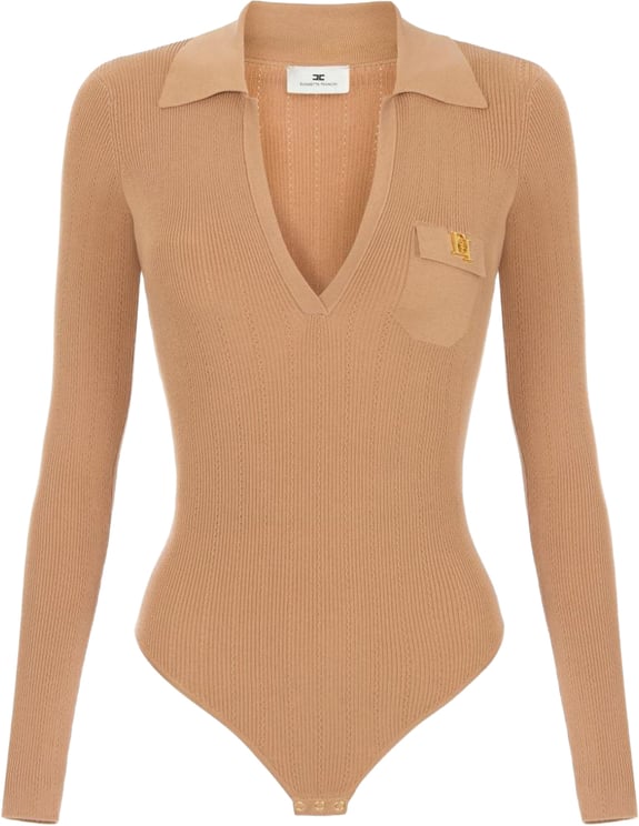 Elisabetta Franchi Top Pelle