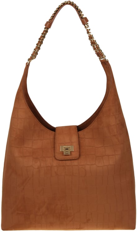 Elisabetta Franchi Hobo Bag Brown