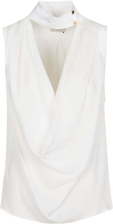 Elisabetta Franchi Sleeveless Top White