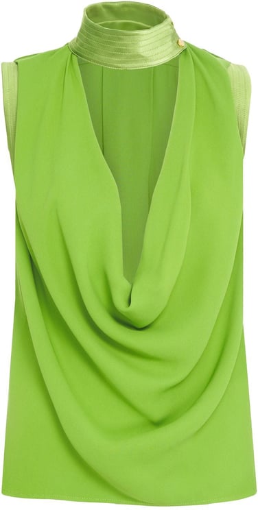Elisabetta Franchi Top with cowl neck