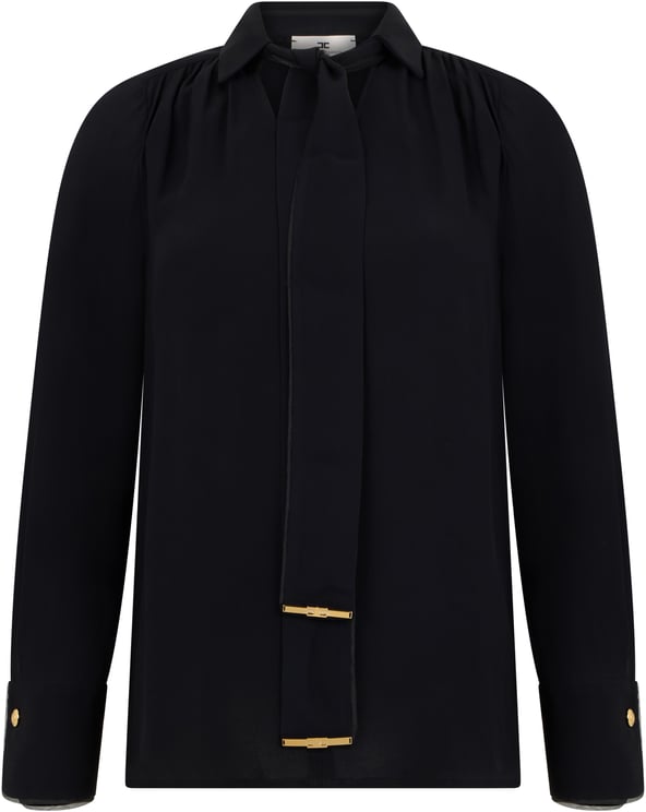 Elisabetta Franchi Blouse in viscose with decorative details