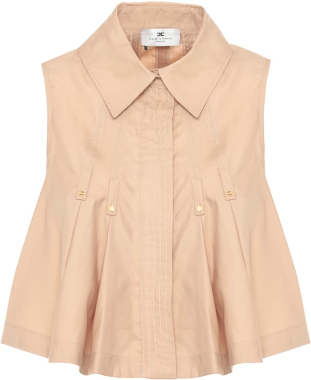 Elisabetta Franchi Shirts Beige