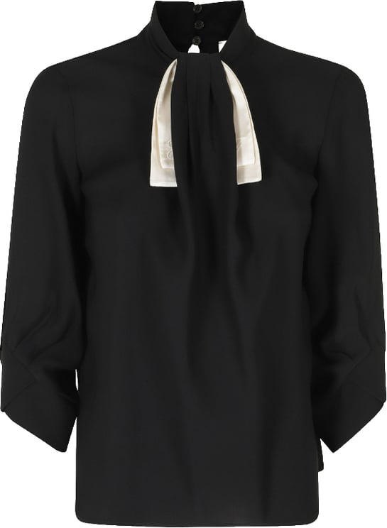 Elisabetta Franchi Shirts Nero/Burro