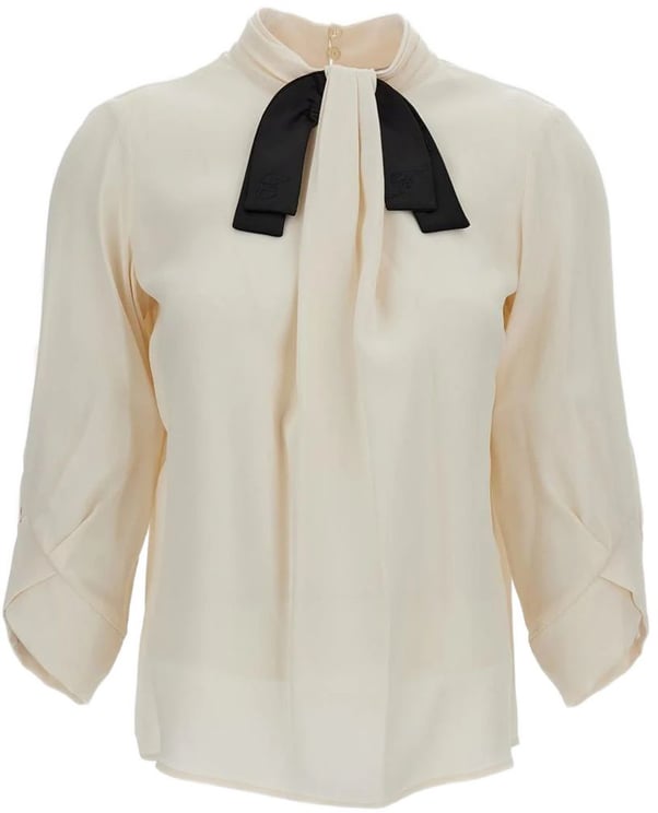 Elisabetta Franchi Shirts Burro/Nero