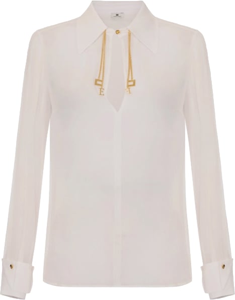 Elisabetta Franchi Shirts Avorio
