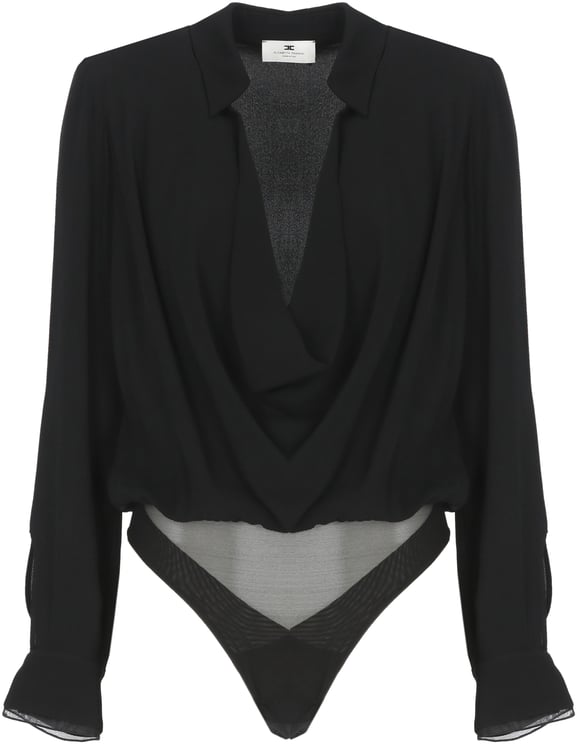 Elisabetta Franchi Top Black