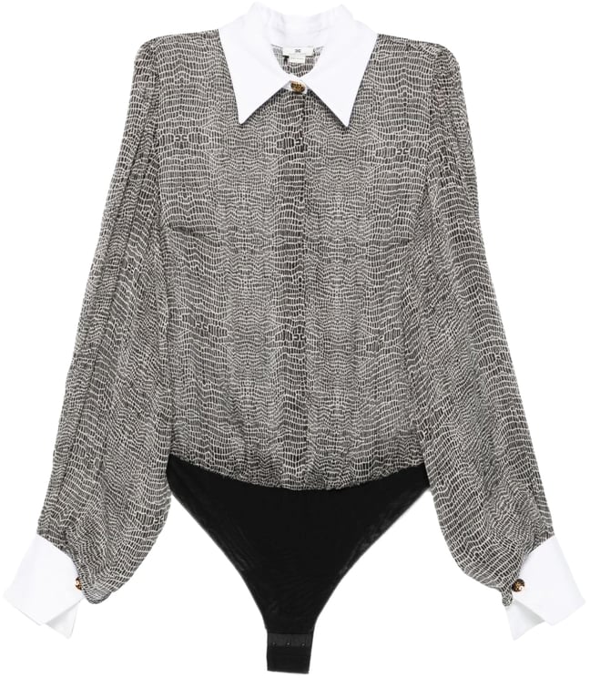 Elisabetta Franchi Top Black