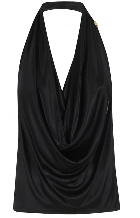 Elisabetta Franchi Top Black