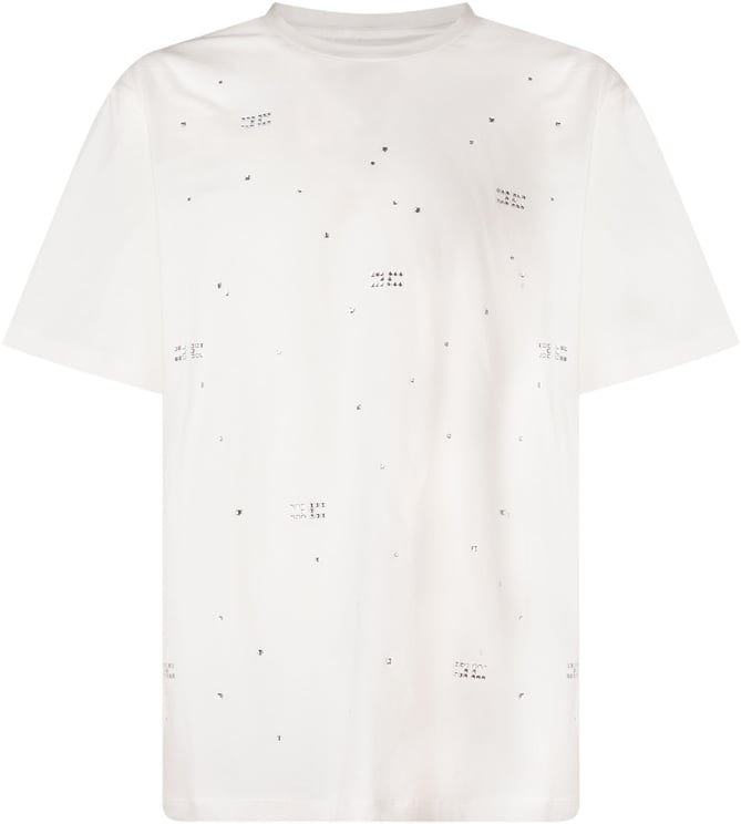 Elisabetta Franchi T-shirt con Applicazioni Sparse