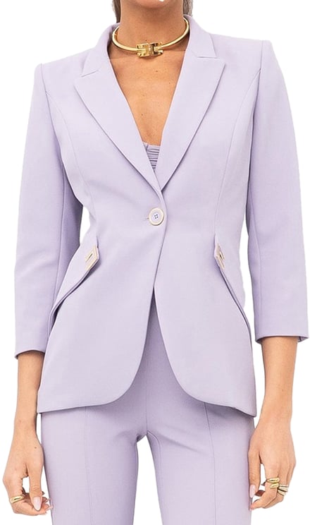 Elisabetta Franchi Jackets Lillà