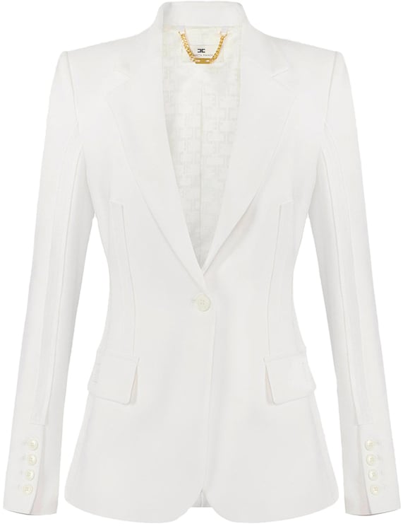 Elisabetta Franchi Blazers Cyan