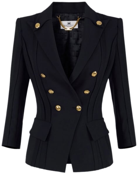 Elisabetta Franchi Jackets Black